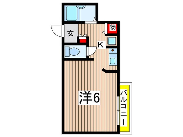 東華苑Ⅴの物件間取画像